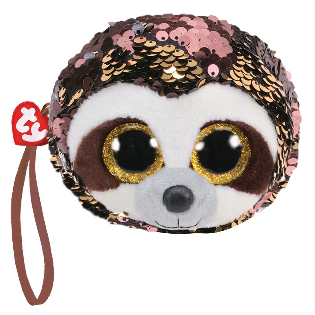 Ty Fashion Luiaard Dangler Portemonnee 13 Cm