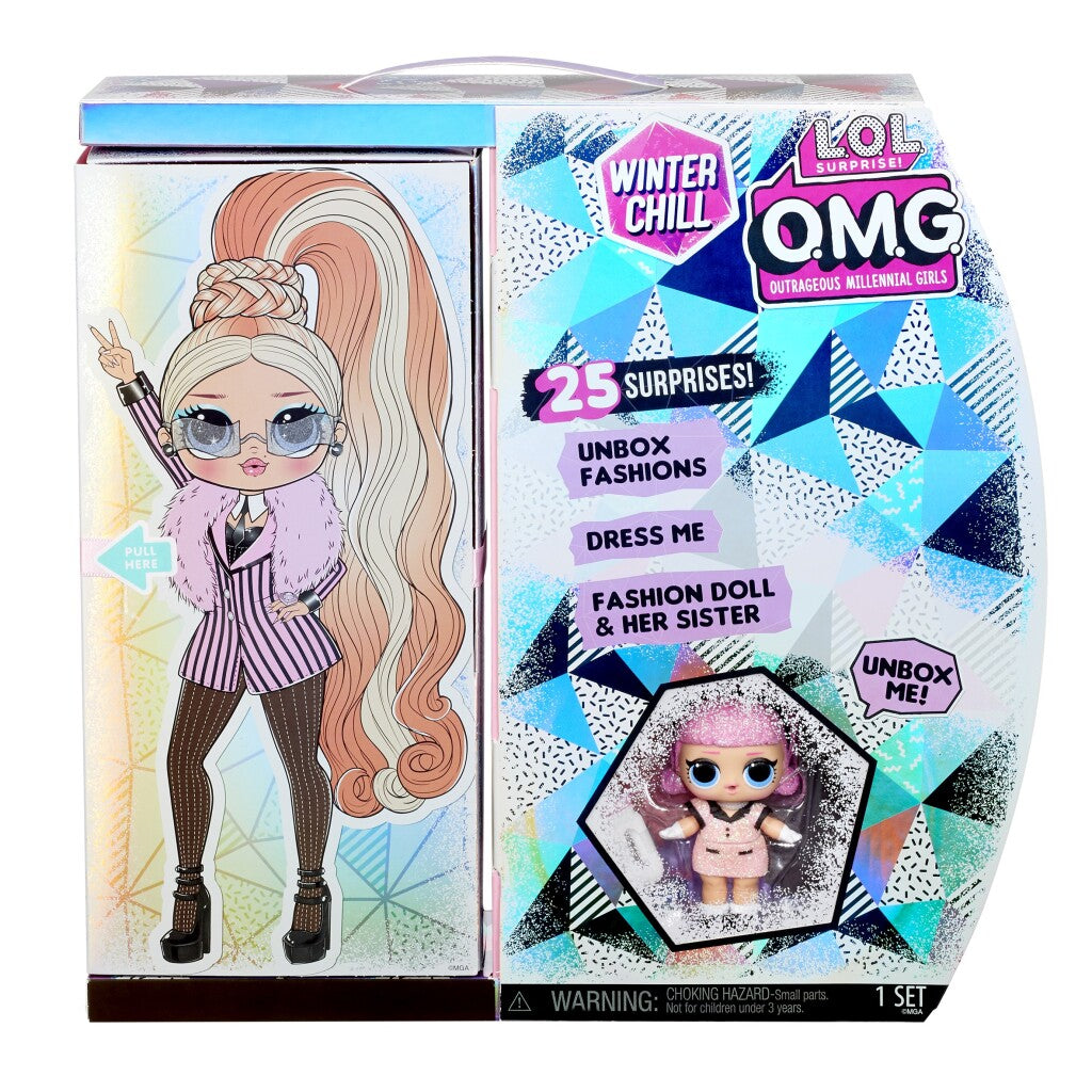 L.o.l. Surprise O.m.g. Winter Big Wig And Madame Queen