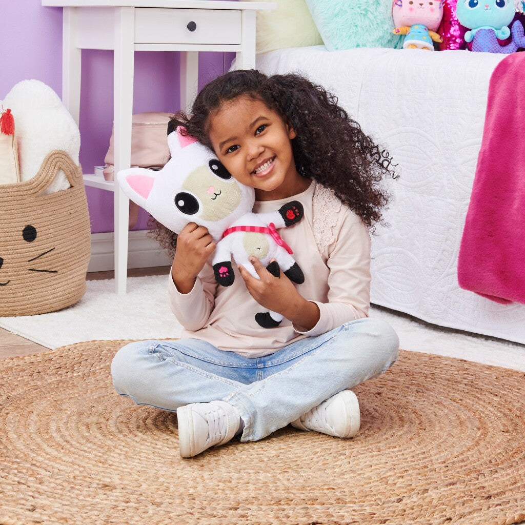 Spin Master Gabbys Dollhouse Knuffel Pandy Poek Met Geluid 33 Cm