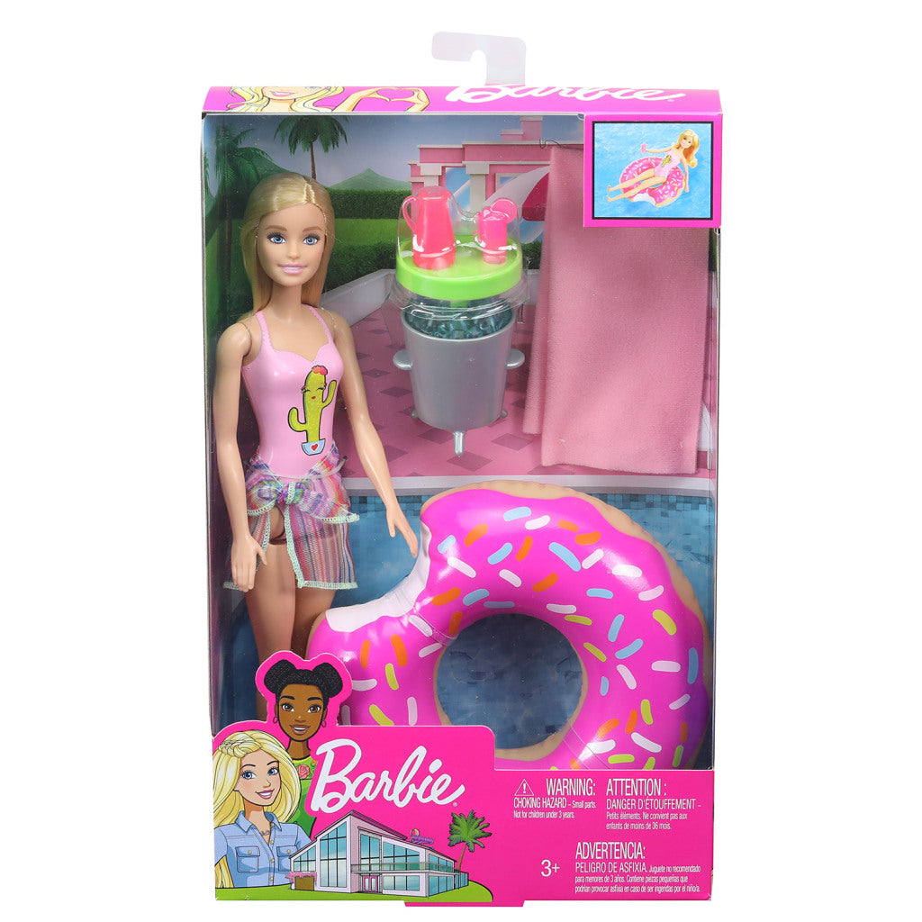 Barbie Zwem-Party Pop + Accessoires