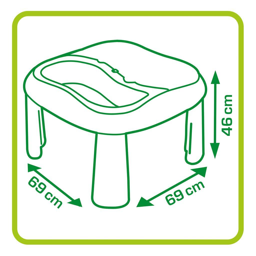 Smoby Zand-Watertafel 69X69X46 Cm