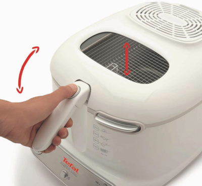 Tefal fr3021 super uno - friteuse 2,2 liter - 1800w