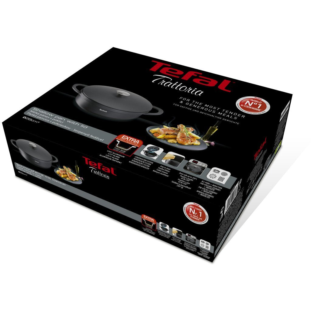 Tefal Kookgerei Tefal Trattoria Hapjespan 28 Cm