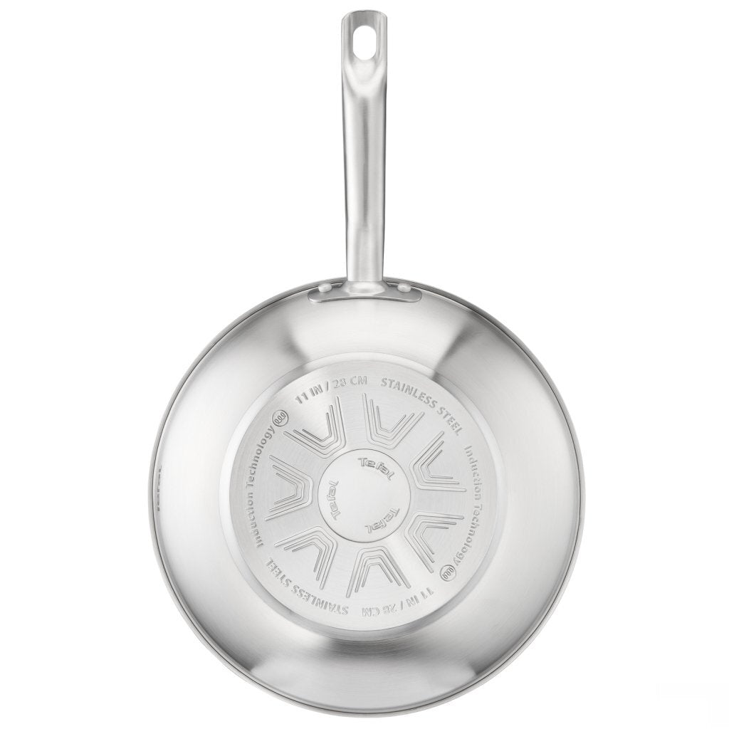 Tefal Kookgerei Tefal Virtuoso Wokpan 28 Cm Rvs