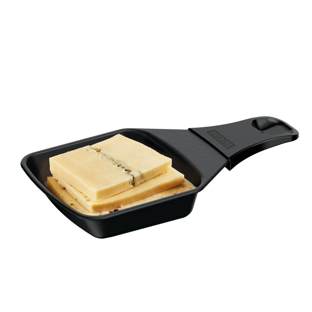 Tefal Re610D 3In1 8-Persoons Raclette Zwart/Rvs/Hout
