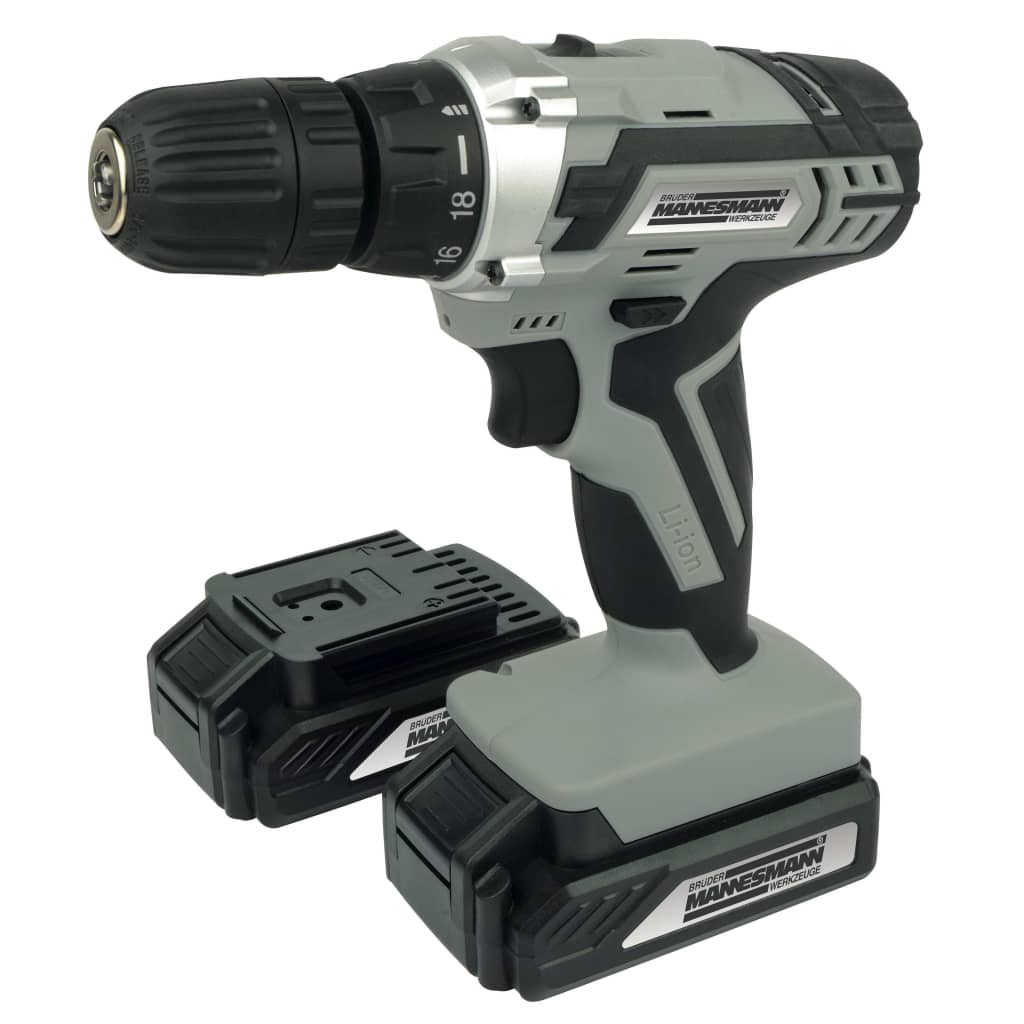 Brüder Mannesmann Accuboormachine Li-Ion 20 V Met 2 Accu's