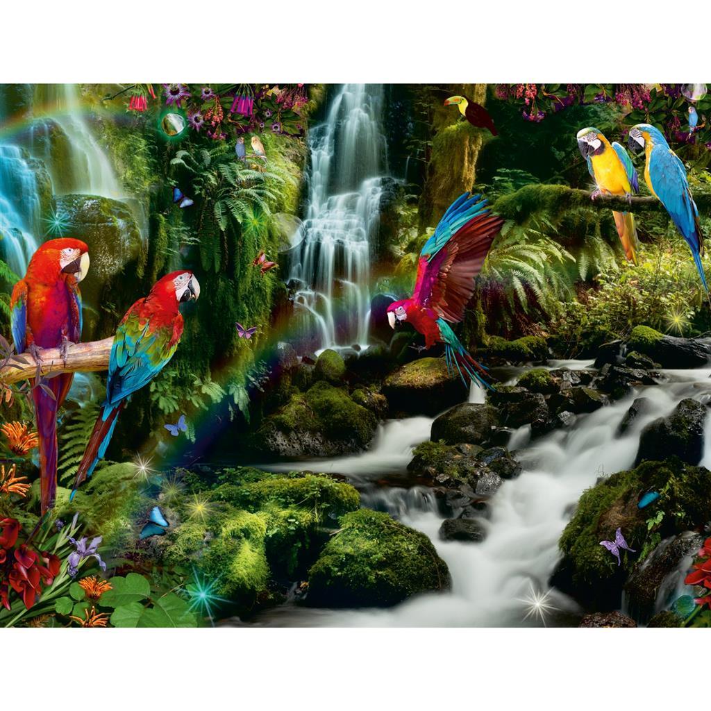Ravensburger Puzzel Bonte Papegaaien In De Jungle 2000 Stukjes
