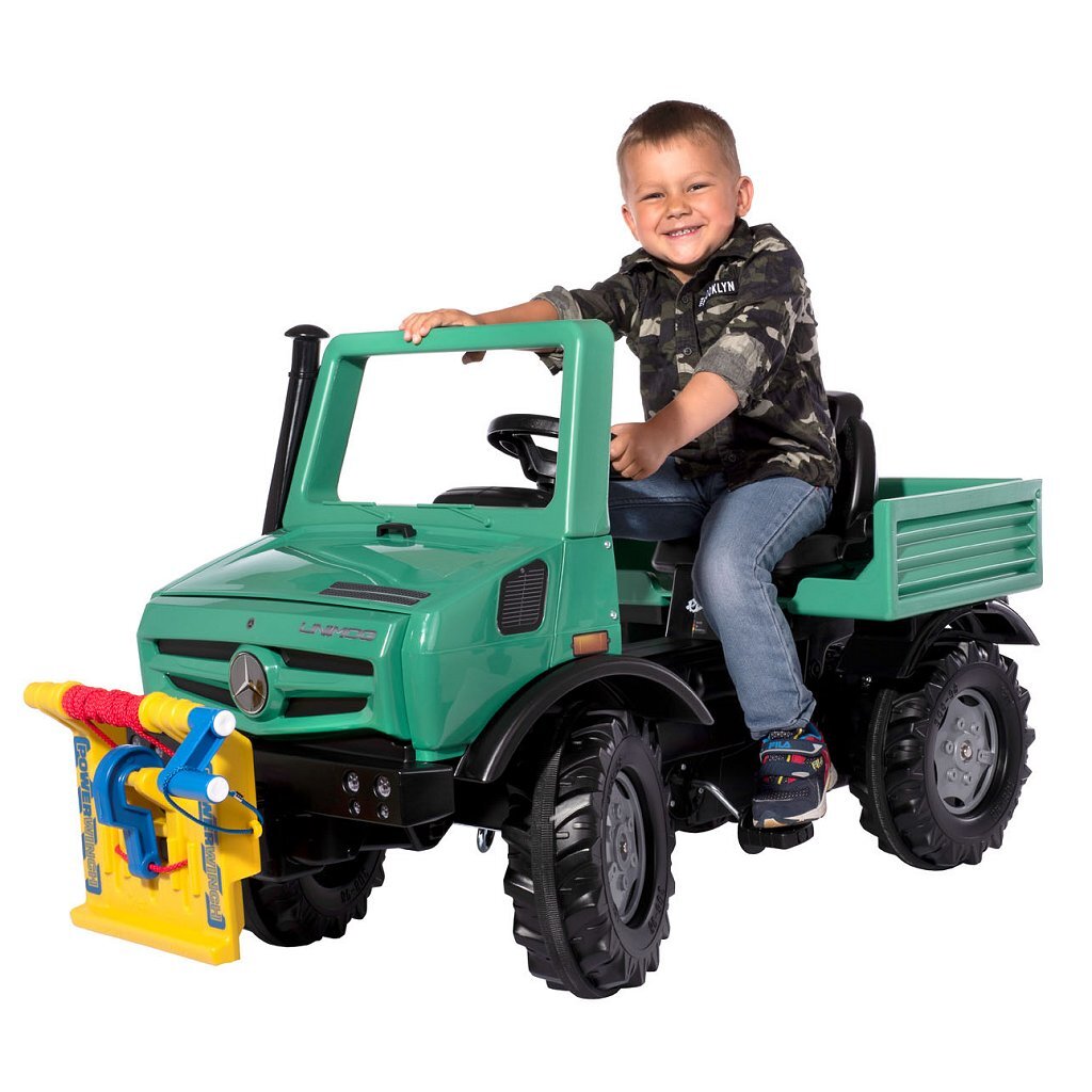 Rolly Toys 038244 Rollyunimog Forst Winterdienst Met Lier