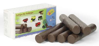 Rolly Toys 409631 Rollyrundholz Boomstammen 6 Stuks