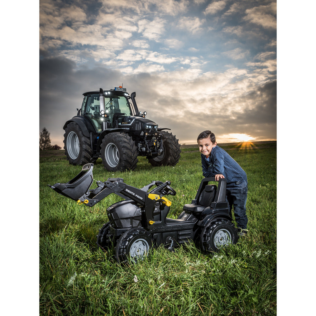Rolly Toys 710348 Deutz Agrotron 7250 Ttv Warrior Tractor + Lader