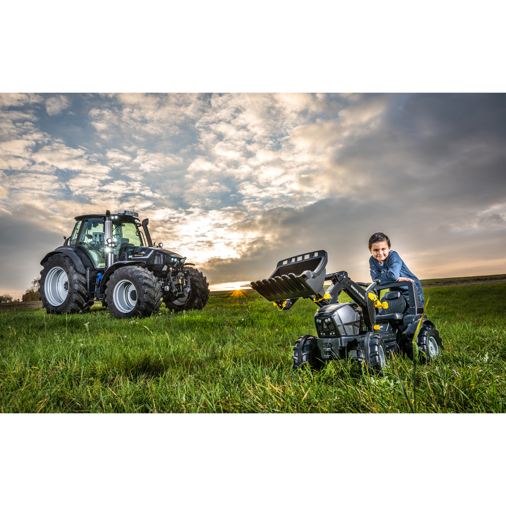 Rolly Toys 710348 Deutz Agrotron 7250 Ttv Warrior Tractor + Lader