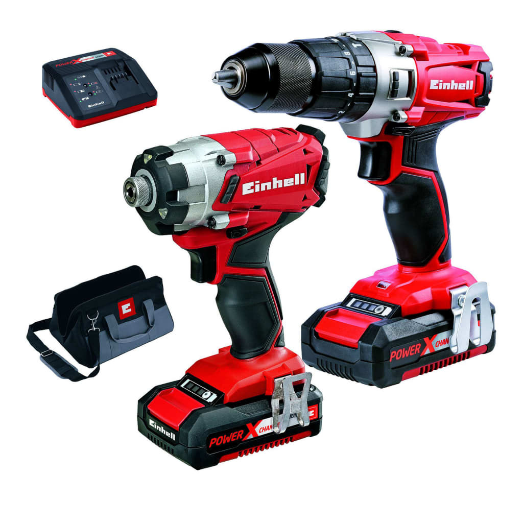 Einhell Gereedschapsset Electrisch 18V 2.0Ah Twinpack