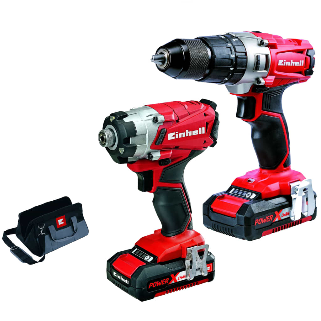 Einhell Gereedschapsset Electrisch 18V 2.0Ah Twinpack