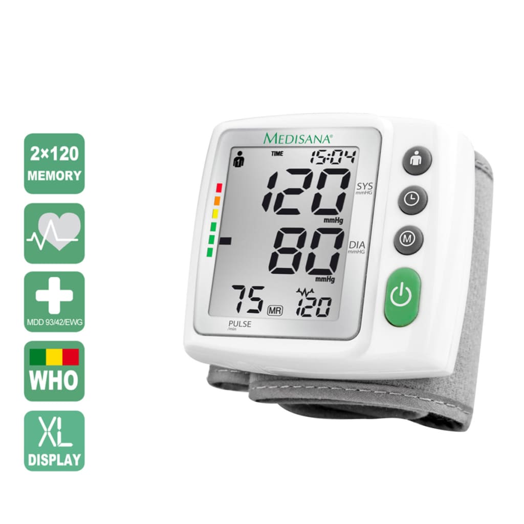 Medisana Polsbloeddrukmeter Bw 315 Wit 51072