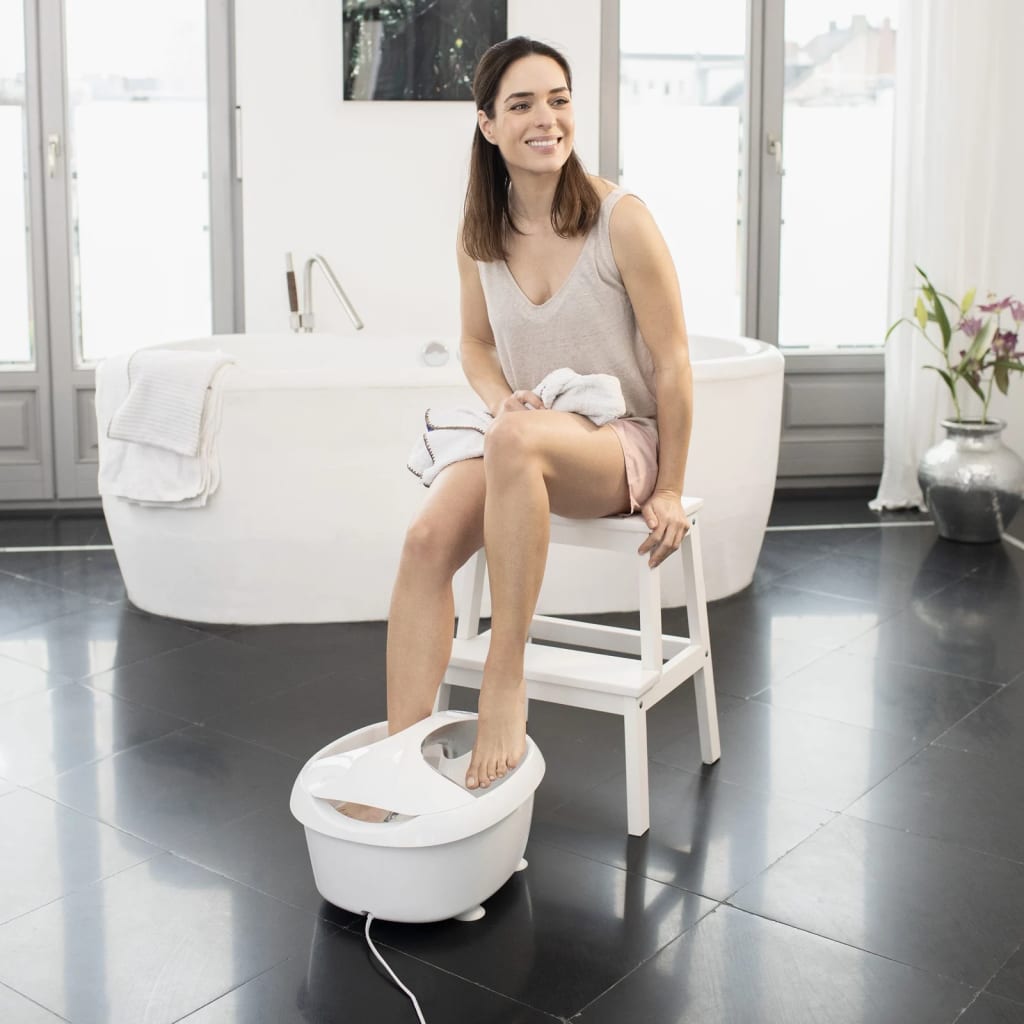 Medisana Bubbelvoetenbad Premium Fs 888 Wit