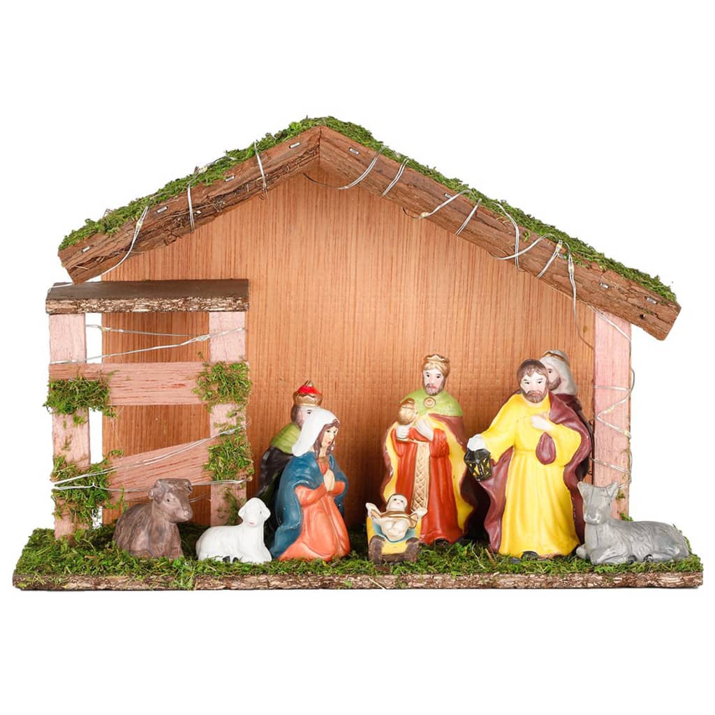 Hi Kerststal Met Led-Verlichting
