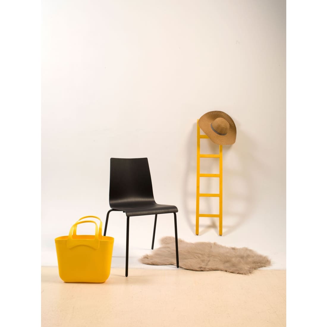 Eetkamerstoel Houten Design Zwart Eiken Puur