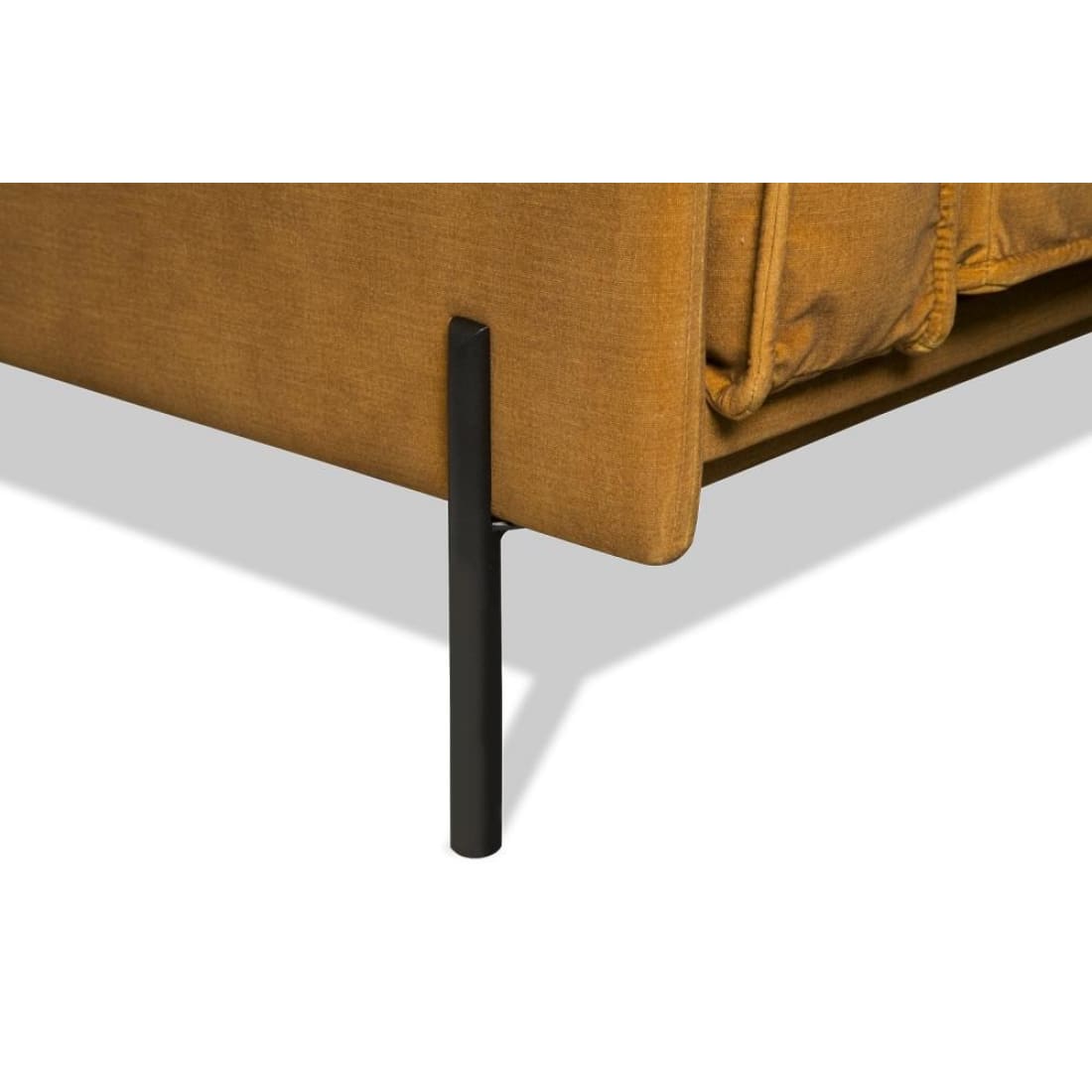 3-Zitsbank Industrieel Goud Velvet (228X93X81 Cm) Monica