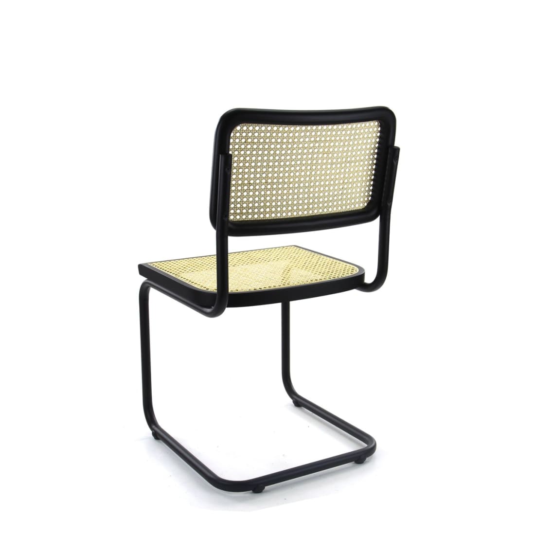 Eetkamerstoel Rotan Design Zwart Bas