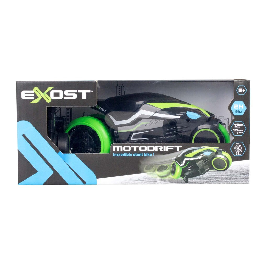 Silverlit Rc Exost Motordrift Stunt Bike Groen/Zwart
