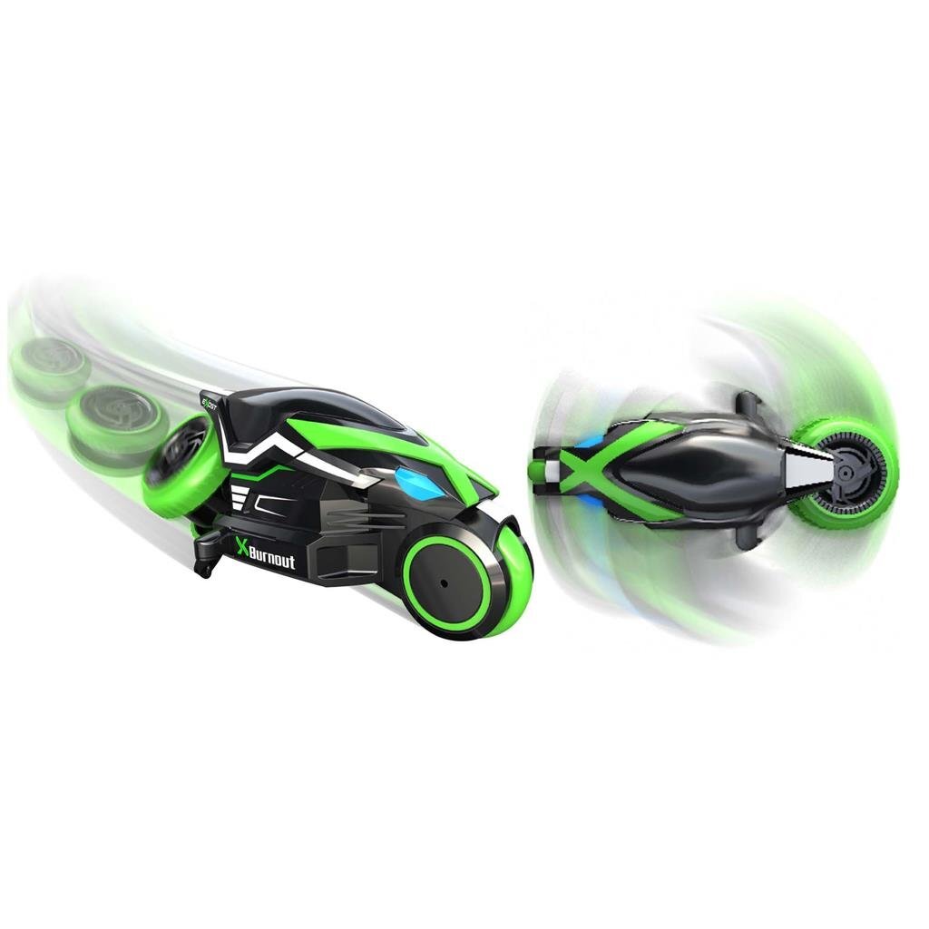 Silverlit Rc Exost Motordrift Stunt Bike Groen/Zwart