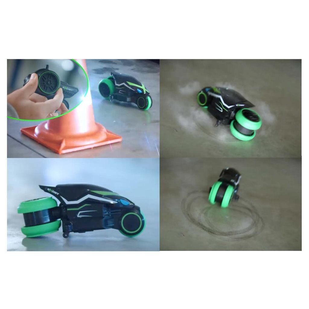Silverlit Rc Exost Motordrift Stunt Bike Groen/Zwart