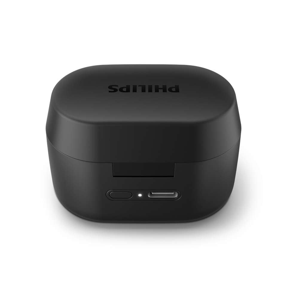 Philips Tat3216Bk/00 Draadloze Bluetooth Oordopjes Zwart