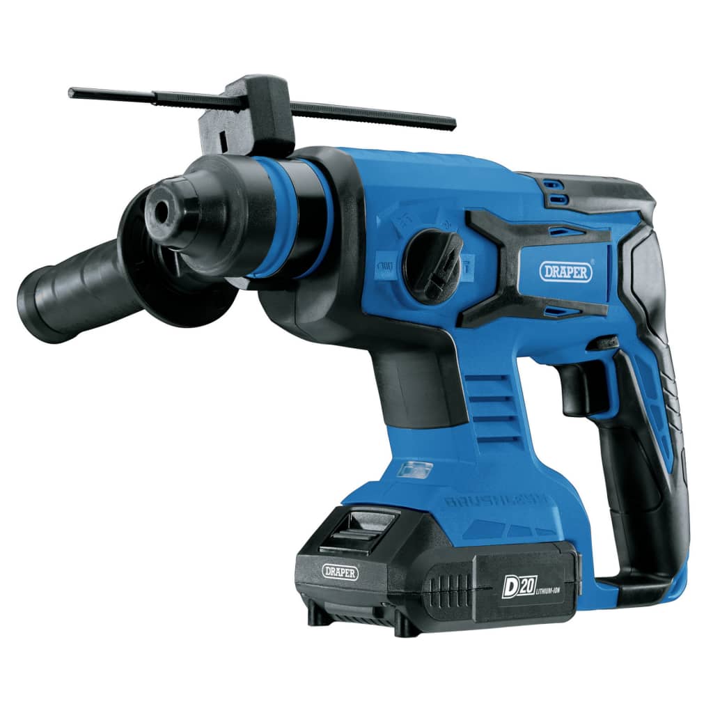 Draper Tools Boorhamer Sds Borstelloos Met 2 X D20 Accu
