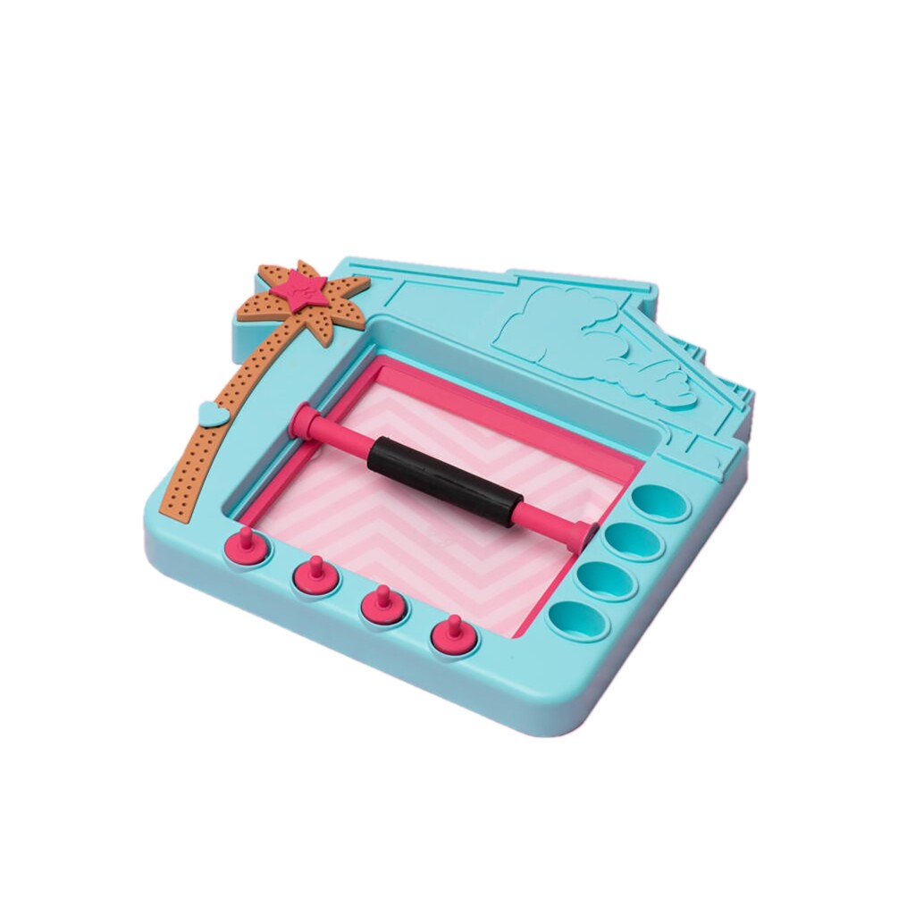 Barbie Kleding Ontwerp Print Studio Met Pop