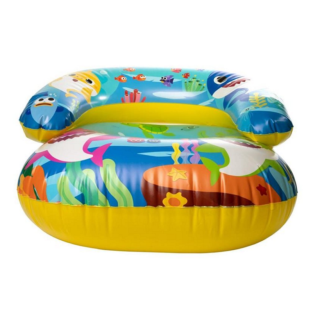 Baby Shark Opblaasbare Stoel 55X55X35 Cm