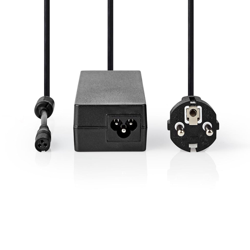 Nedis nbau9001fbk notebook-adapter universeel 8 connectoren 90 w uitgang 15 v - 20 v / 6 a (max.)