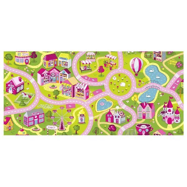 Basic Sweet Town Speelkleed 140X200Cm