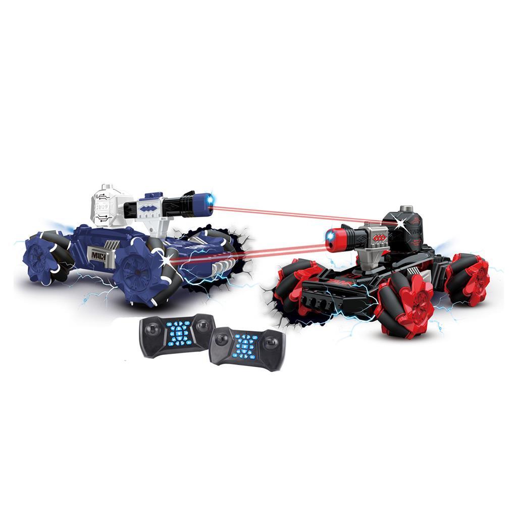 Gear2Play Bestuurbare Auto Duo Stunt Tank Set