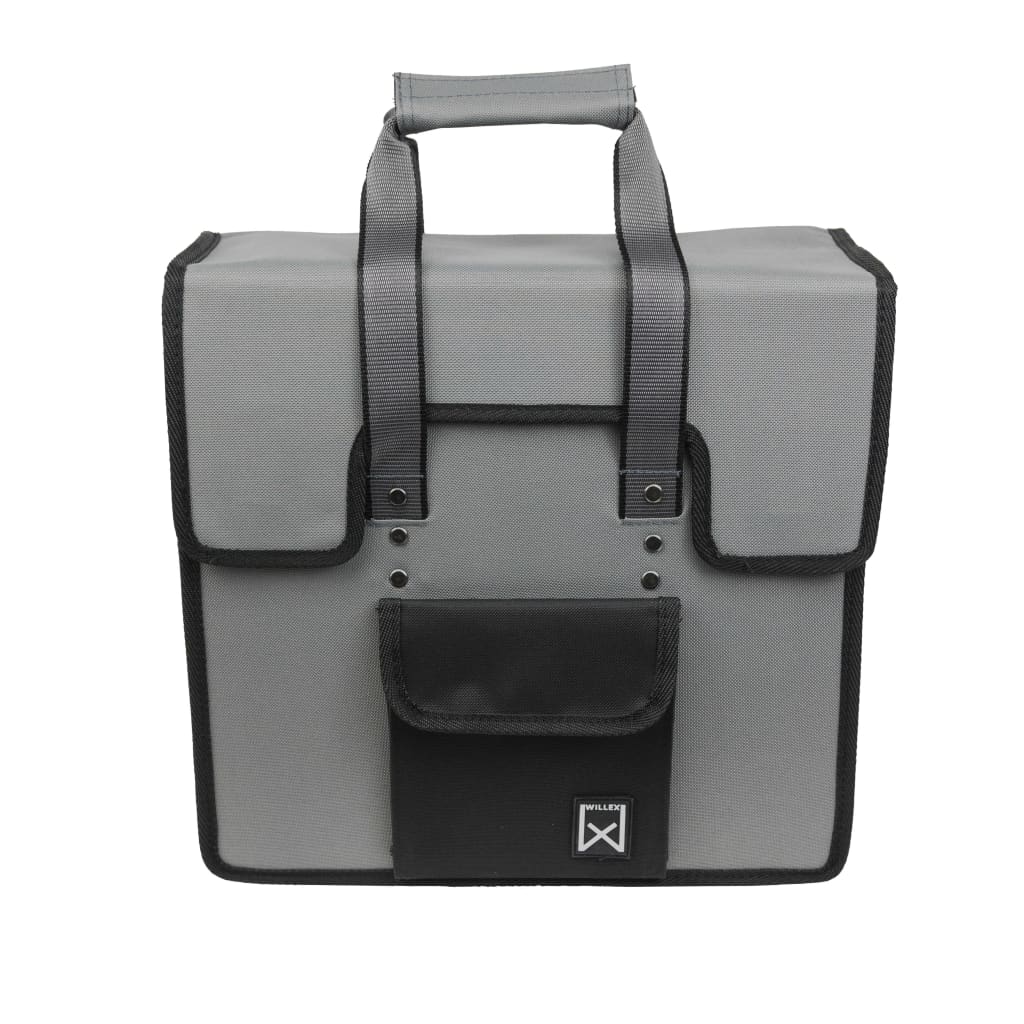 Willex Fietstas 18 L Zwart En Grijs 10106