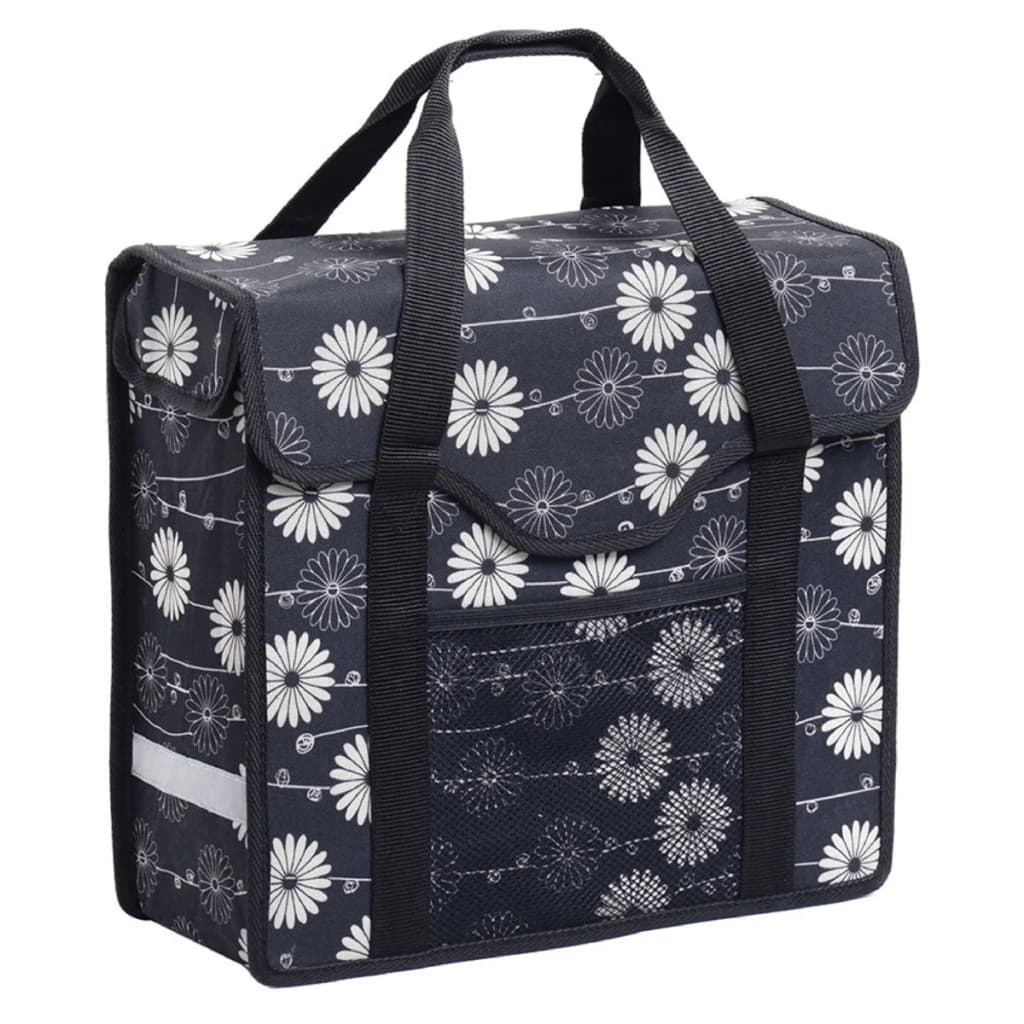 7-Series Fietstas 15 L Flora Zwart 70102