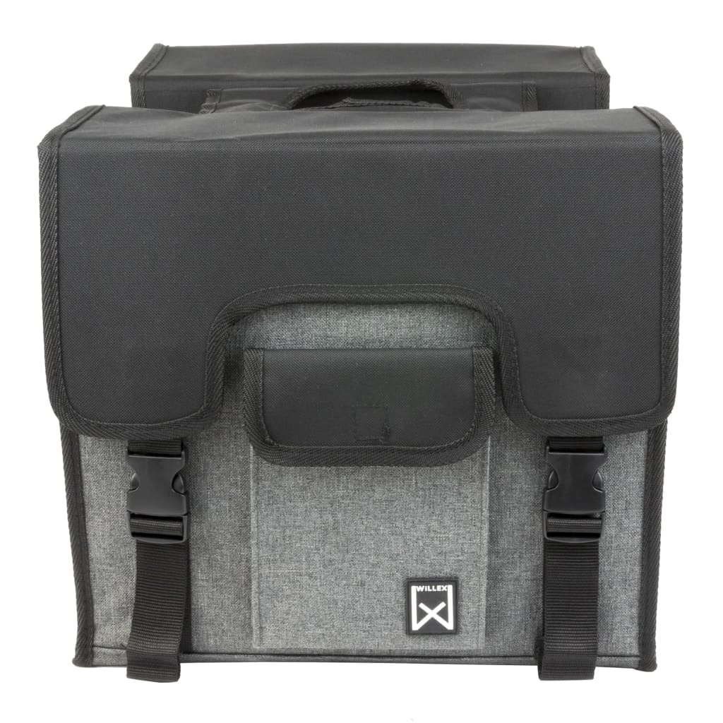 Willex Fietstas 38 L Zwart En Grijs 10613