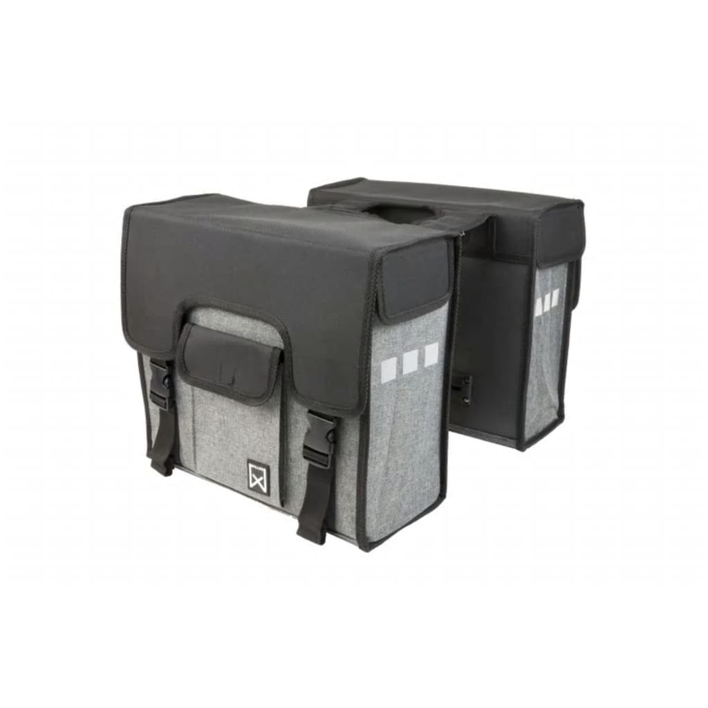 Willex Fietstas 38 L Zwart En Grijs 10613