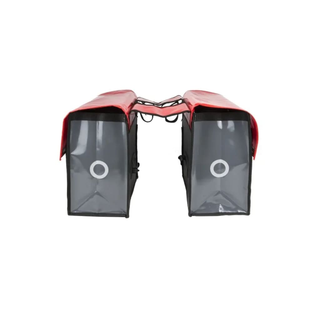 Willex Fietstas 52 L Tarpaulin Rood En Donkergrijs