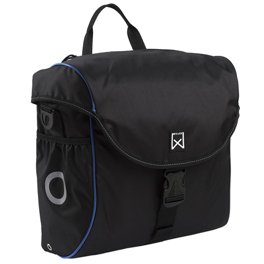 Willex Fietstas 19 L Zwart En Blauw 16002
