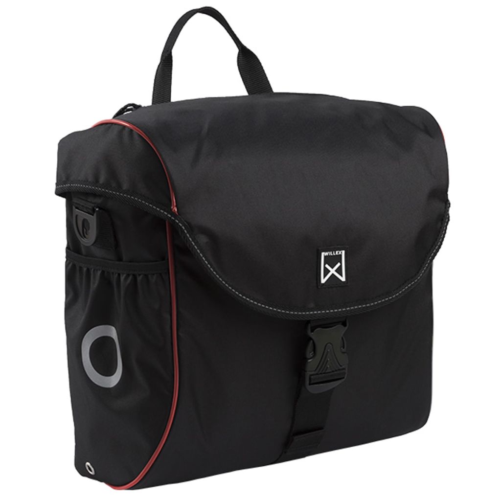 Willex Fietstas 19 L Zwart En Rood 16005