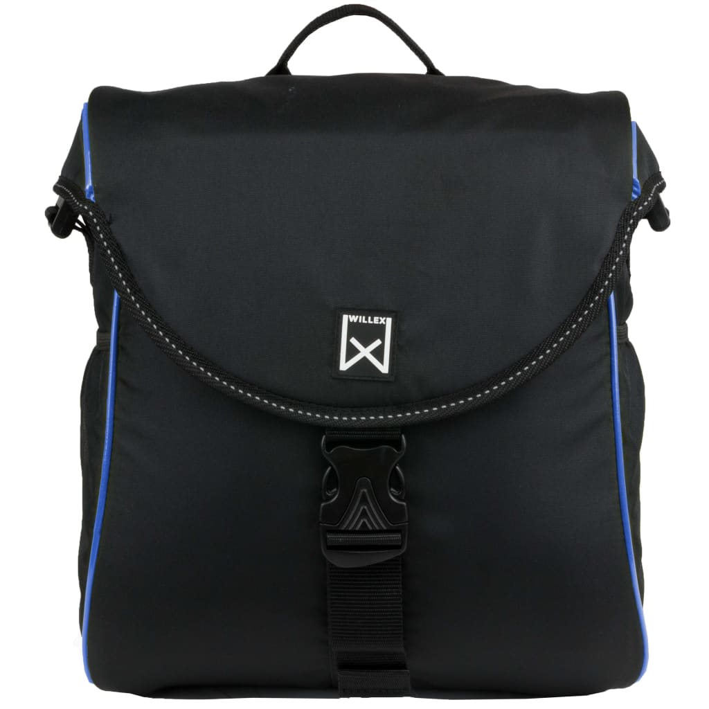 Willex Fietstas 300 S 12 L Zwart En Blauw