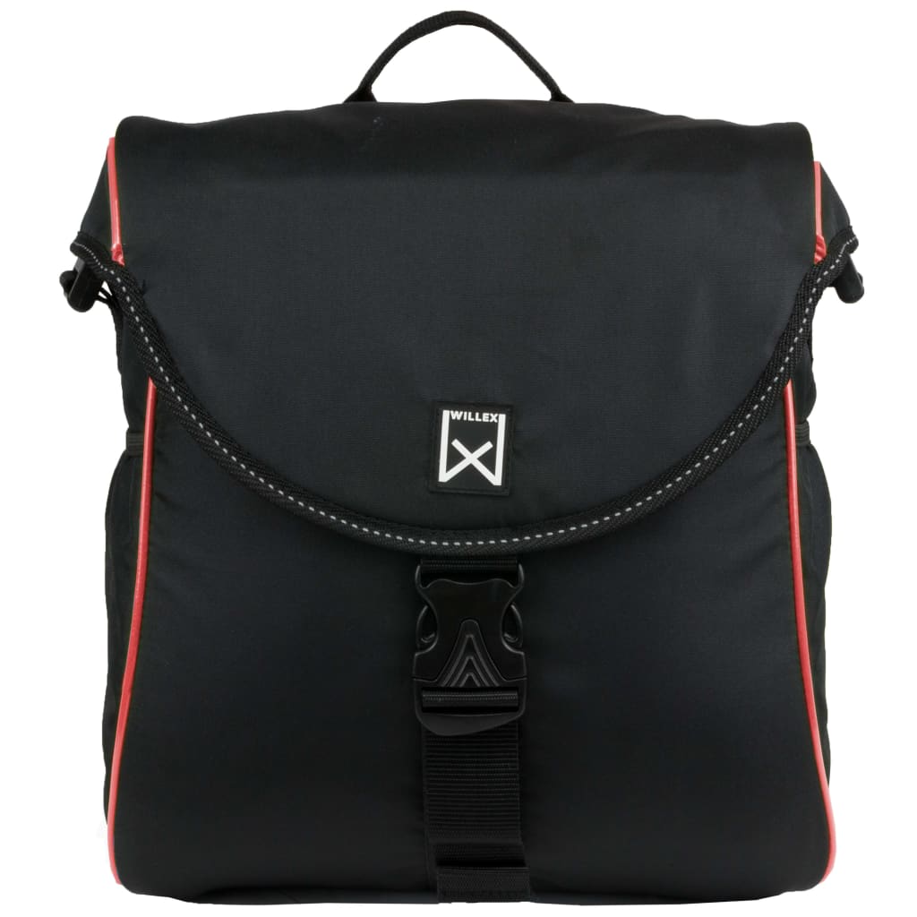 Willex Fietstas 300 S 12 L Zwart En Rood