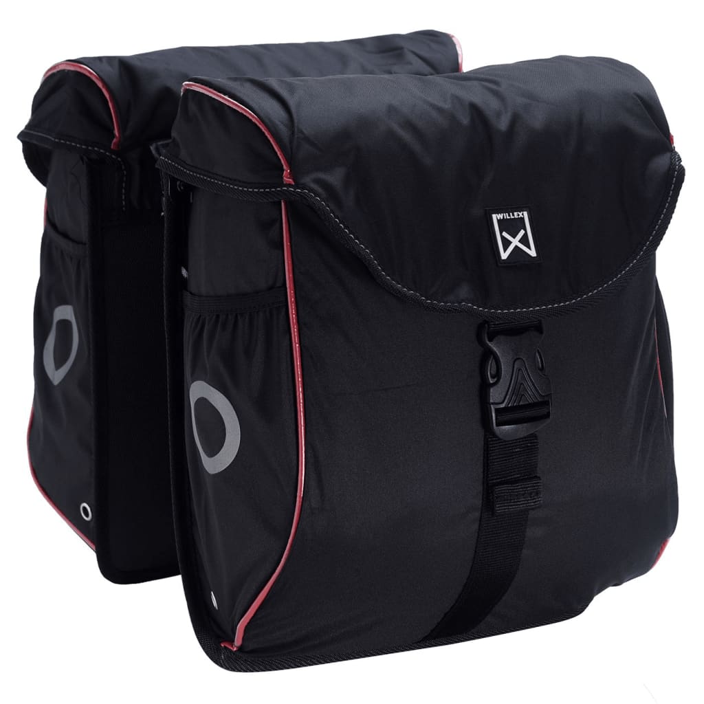 Willex Fietstassen 300 Flexi 24 L Zwart En Rood
