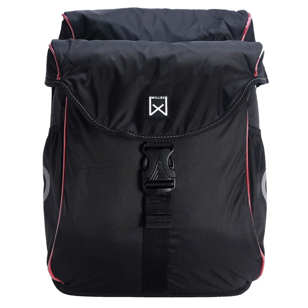 Willex Fietstassen 300 Flexi 24 L Zwart En Rood
