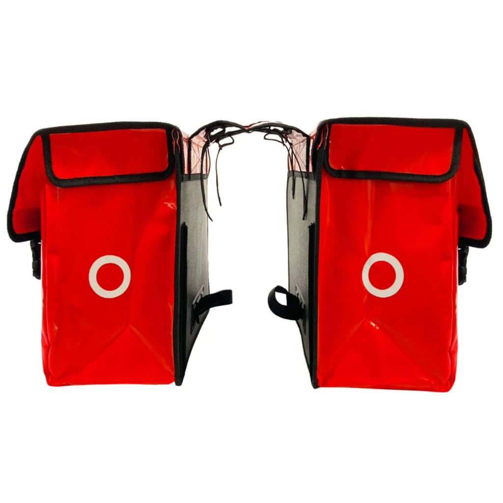 Willex Fietstas Tarpaulin 40 L Rood