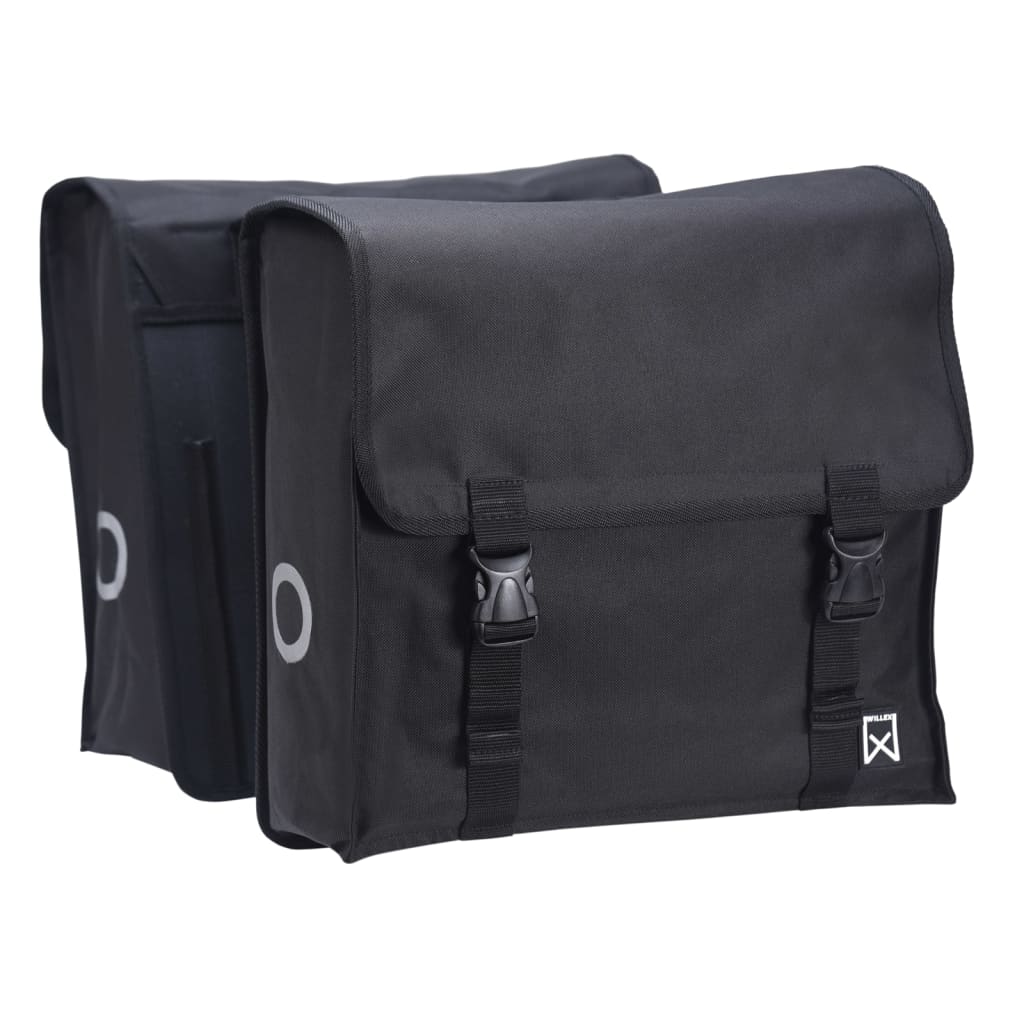 Willex Fietstas Dubbel 46 L Zwart
