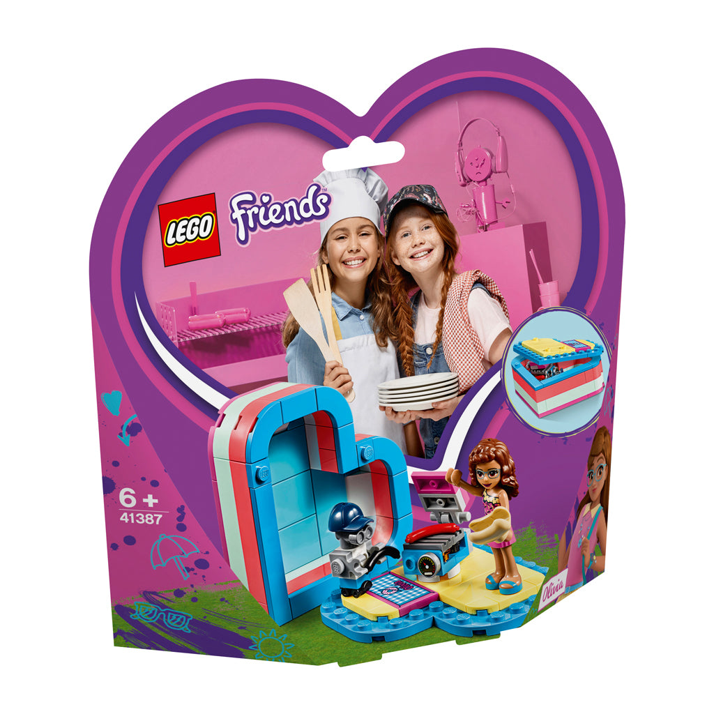 Lego Friends 41387 Hartvormige Doos Olivia'S Barbecue