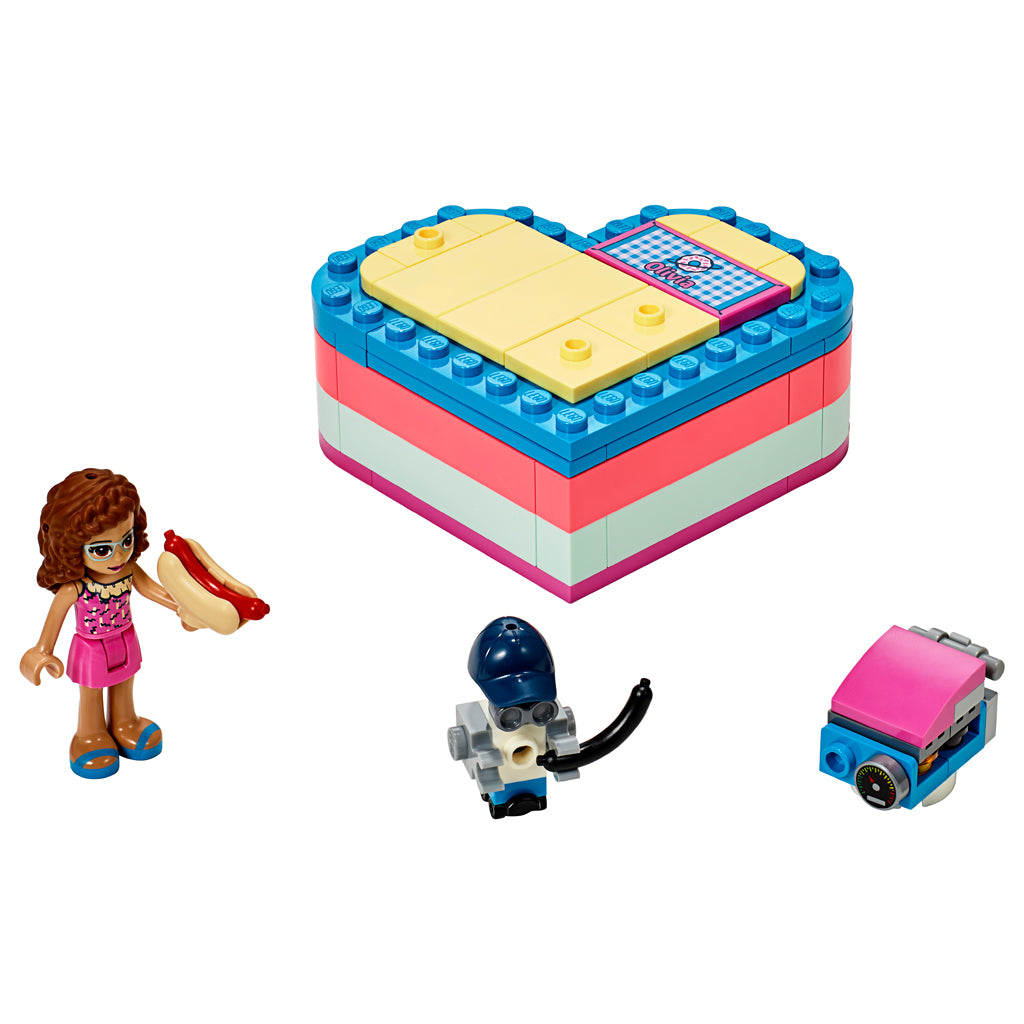 Lego Friends 41387 Hartvormige Doos Olivia'S Barbecue