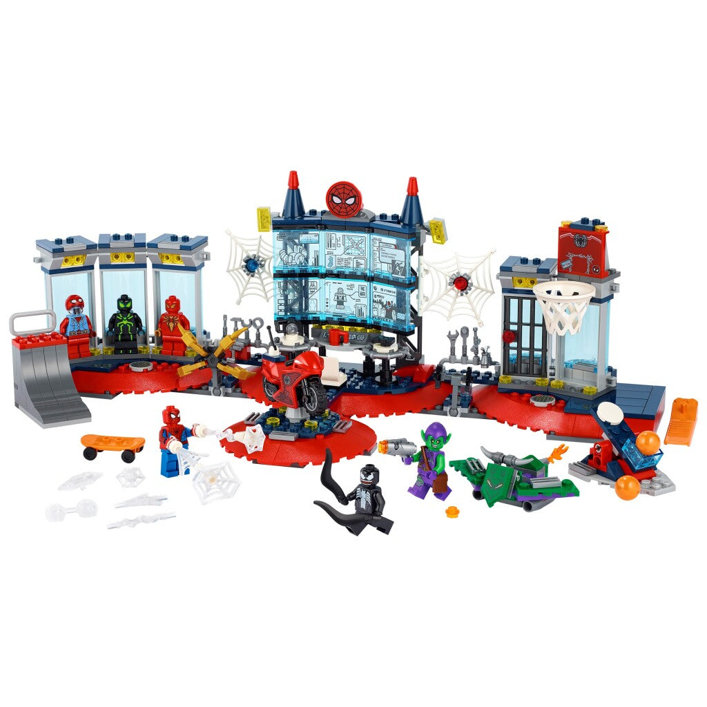 Lego Super Heroes 76175 Aanval Spider Schuilplaats