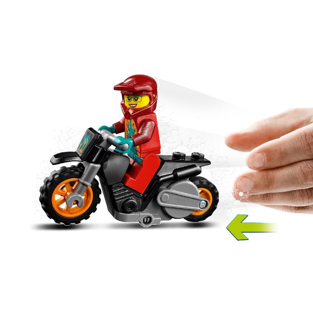 Lego City 60311 Stuntz Vuur Stuntmotor